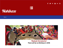 Tablet Screenshot of nishikaze.ca